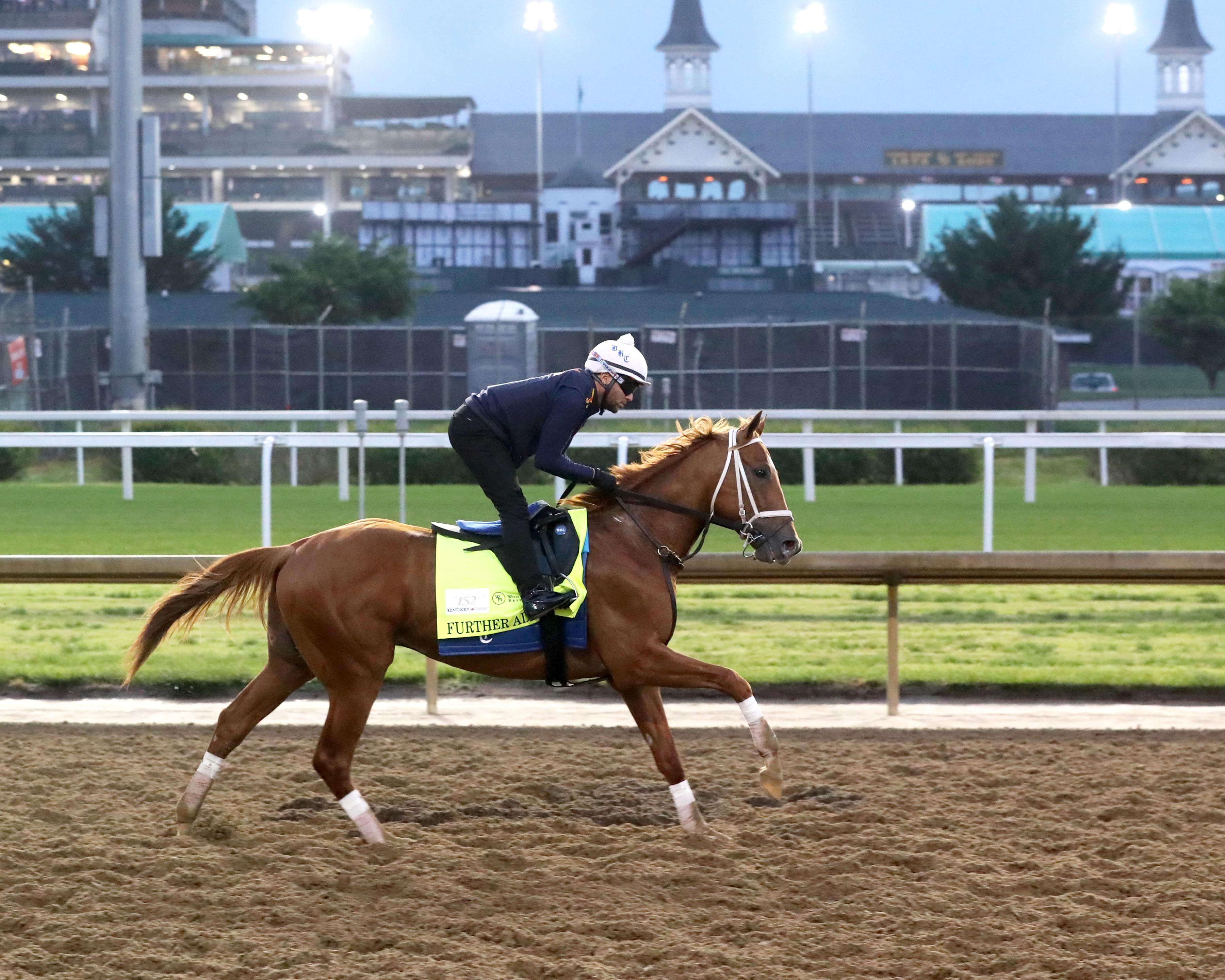 Further Ado, Triple Crown, Kentucky Derby, Churchill Downs, horse racing, America's Best Racing, ABR